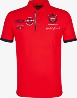 Polos Shirt Heren Rood