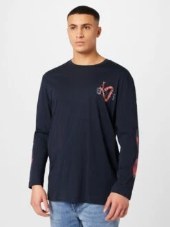 BOSS ORANGE Longsleeves Shirt Heren Donkerblauw 7 BOSS ORANGE Longsleeves Shirt Heren Donkerblauw -Herenkleding b281ded680613d7aab334330c00bb7e5