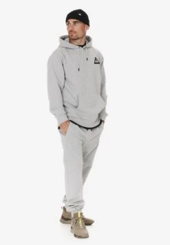 SOS Hoodies Sweatshirt Heren Grijs Gemêleerd -Herenkleding b3e154474e6e0591f6392b4b37237990