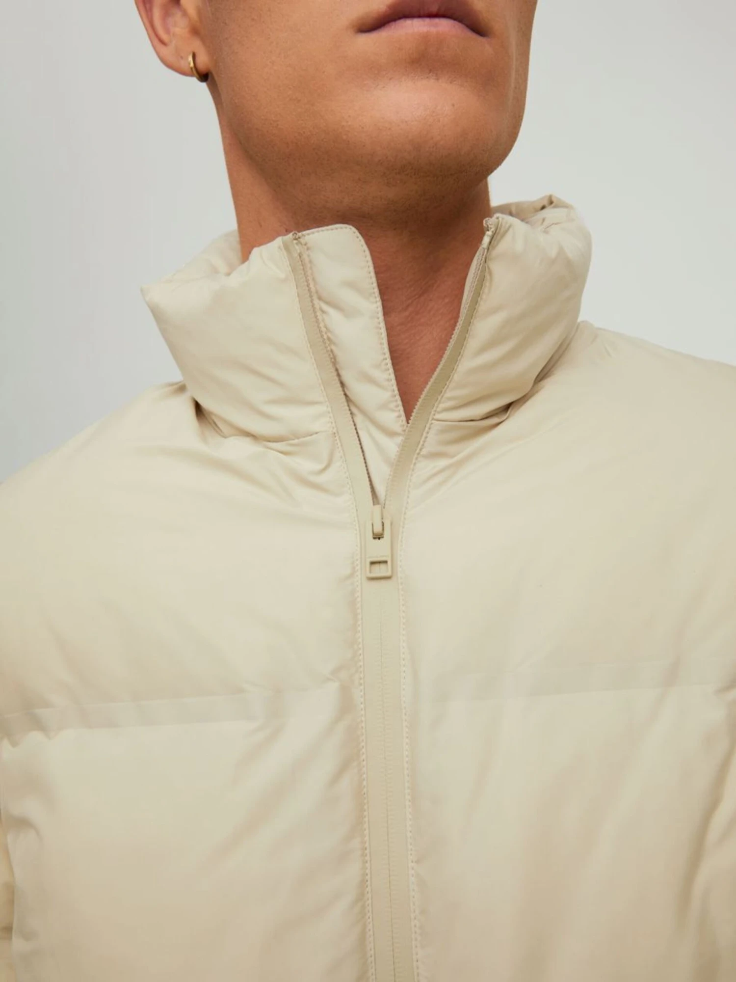 Jack & Jones Winterjassen Winterjas Heren Beige 6 Jack & Jones Winterjassen Winterjas Heren Beige - Afbeelding 6