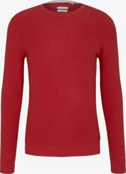Tom Tailor Crewneck Truien Trui Heren Rood