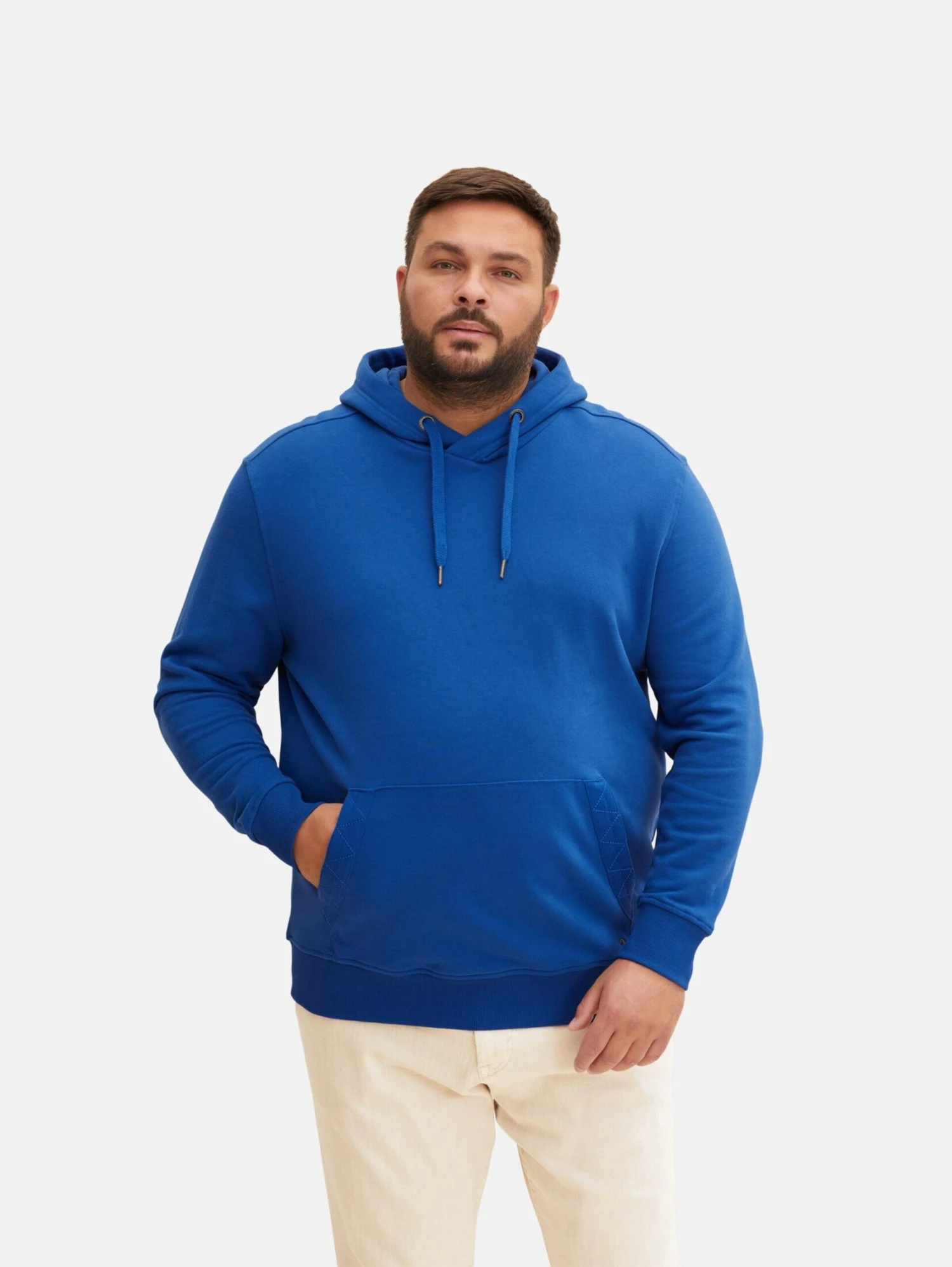 Hoodies Sweatshirt Heren Royal Blue/koningsblauw 2 Hoodies Sweatshirt Heren Royal Blue/koningsblauw - Afbeelding 2