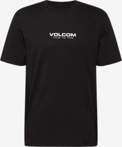 Volcom T-shirts Shirt New Euro Heren Zwart