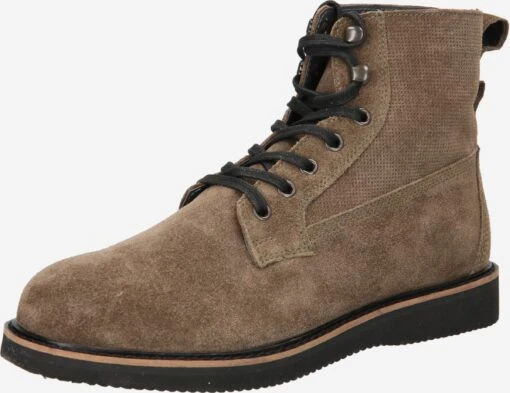 Boots & Laarzen Veterboots Heren Kaki