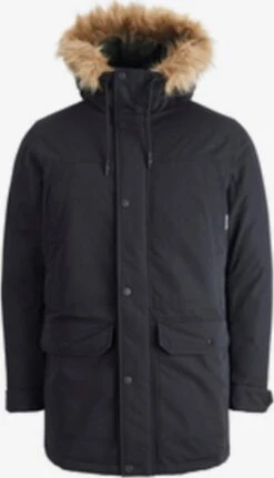 Jack & Jones Parkas Winterparka Winner Heren Zwart