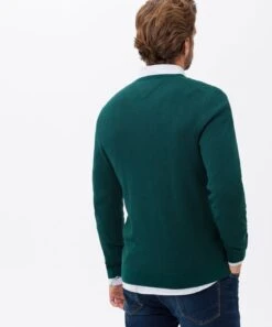 BRAX V-hals Truien Trui Vico Heren Groen 10 BRAX V-hals Truien Trui Vico Heren Groen -Herenkleding b8a3126b2d414d96e6c3b57a2a5ce79b