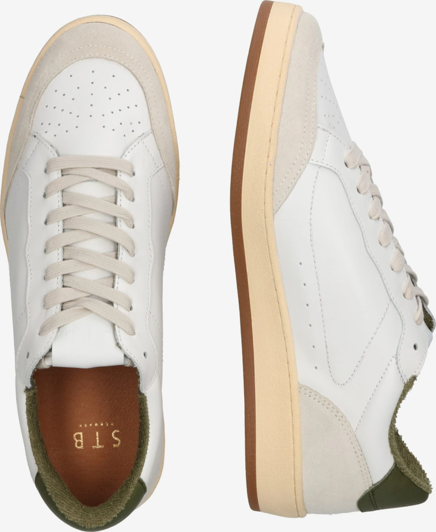 Shoe The Bear Casual Sneakers Sneakers Laag STB-BABTISTE Heren Wit 2 Shoe The Bear Casual Sneakers Sneakers Laag STB-BABTISTE Heren Wit - Afbeelding 2