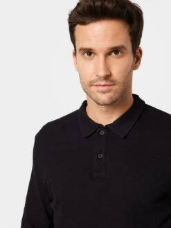 S.Oliver Longsleeves Shirt Heren Zwart -Herenkleding ba69575a67db01501e46260c4fb7f854