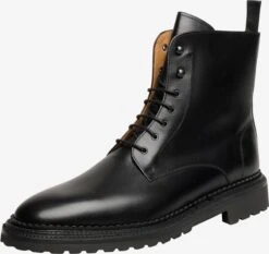 Boots & Laarzen Veterboots Winston PDB1 Heren Zwart