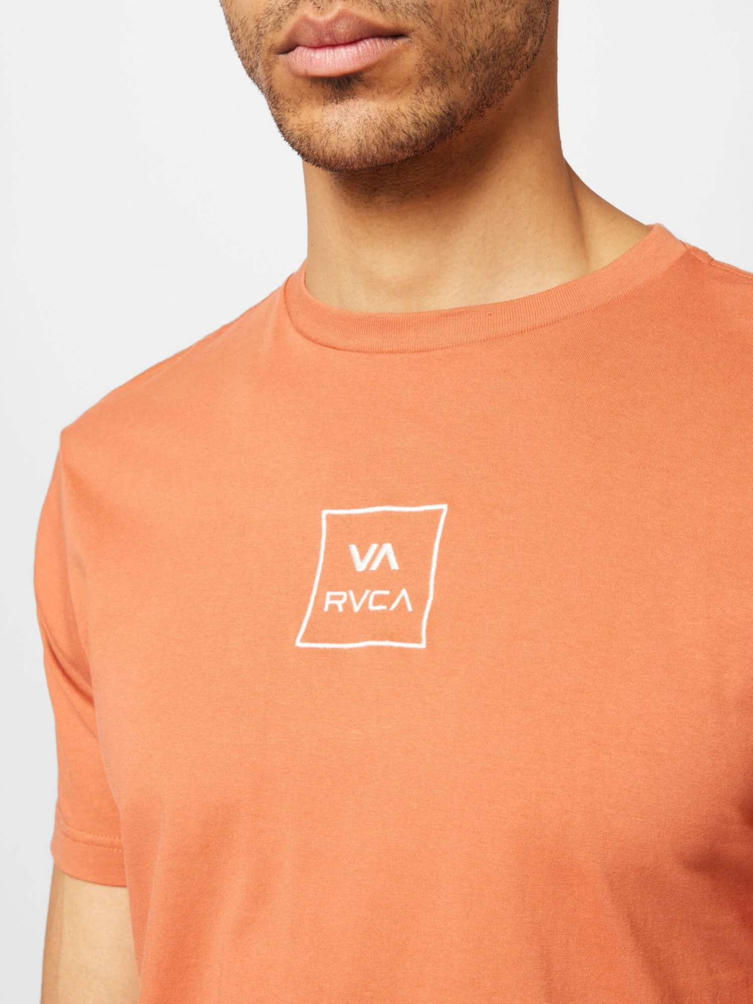RVCA T-shirts Shirt Heren Lichtoranje 2 RVCA T-shirts Shirt Heren Lichtoranje - Afbeelding 2