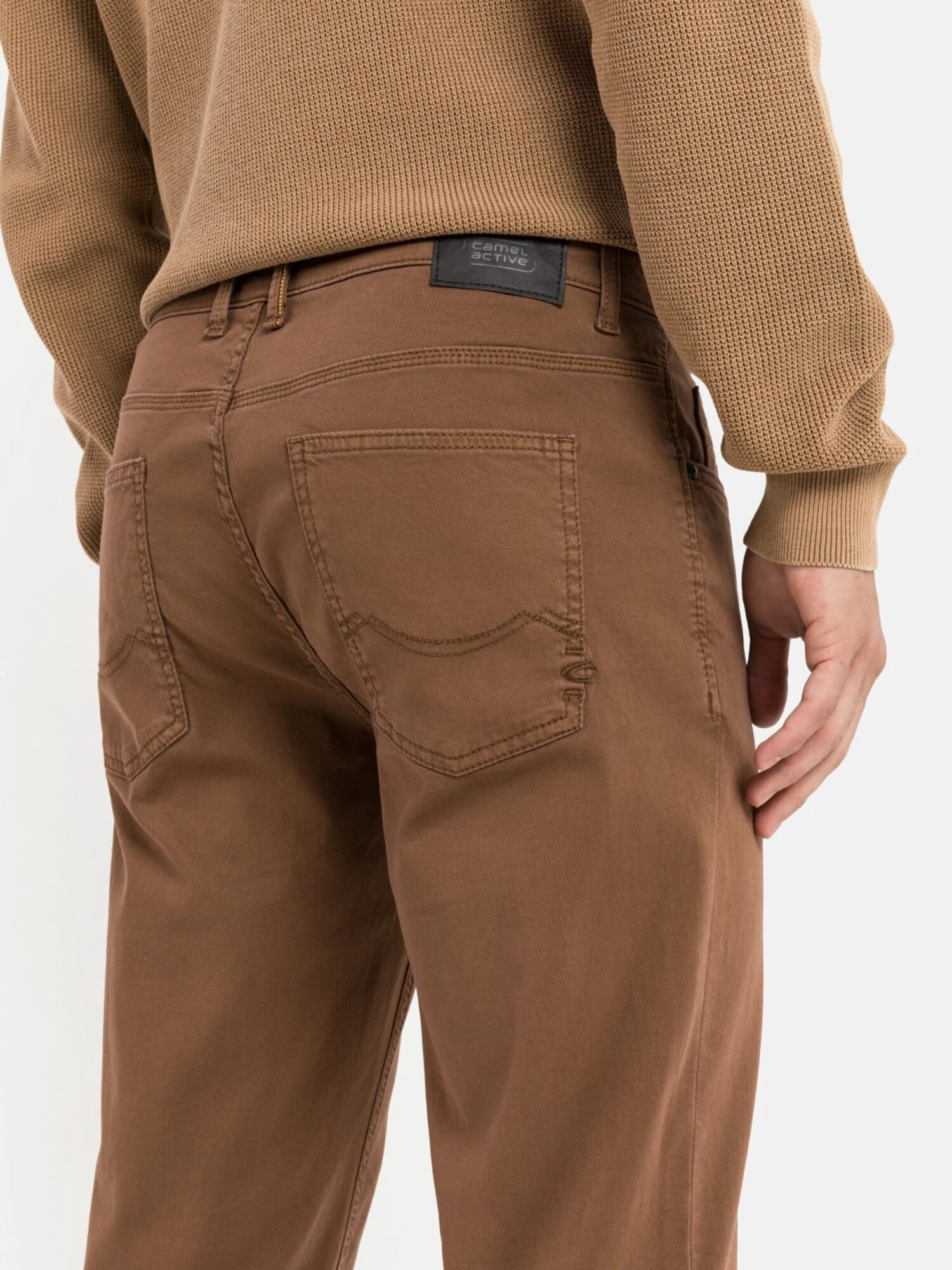 Camel Active Pantalons Regular Broek Heren Bruin 8 Camel Active Pantalons Regular Broek Heren Bruin - Afbeelding 8