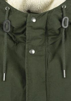 Solid Parkas Winterparka Darnell Heren Donkergroen -Herenkleding bf19b77bc7377d4839b1a3197c4eee40