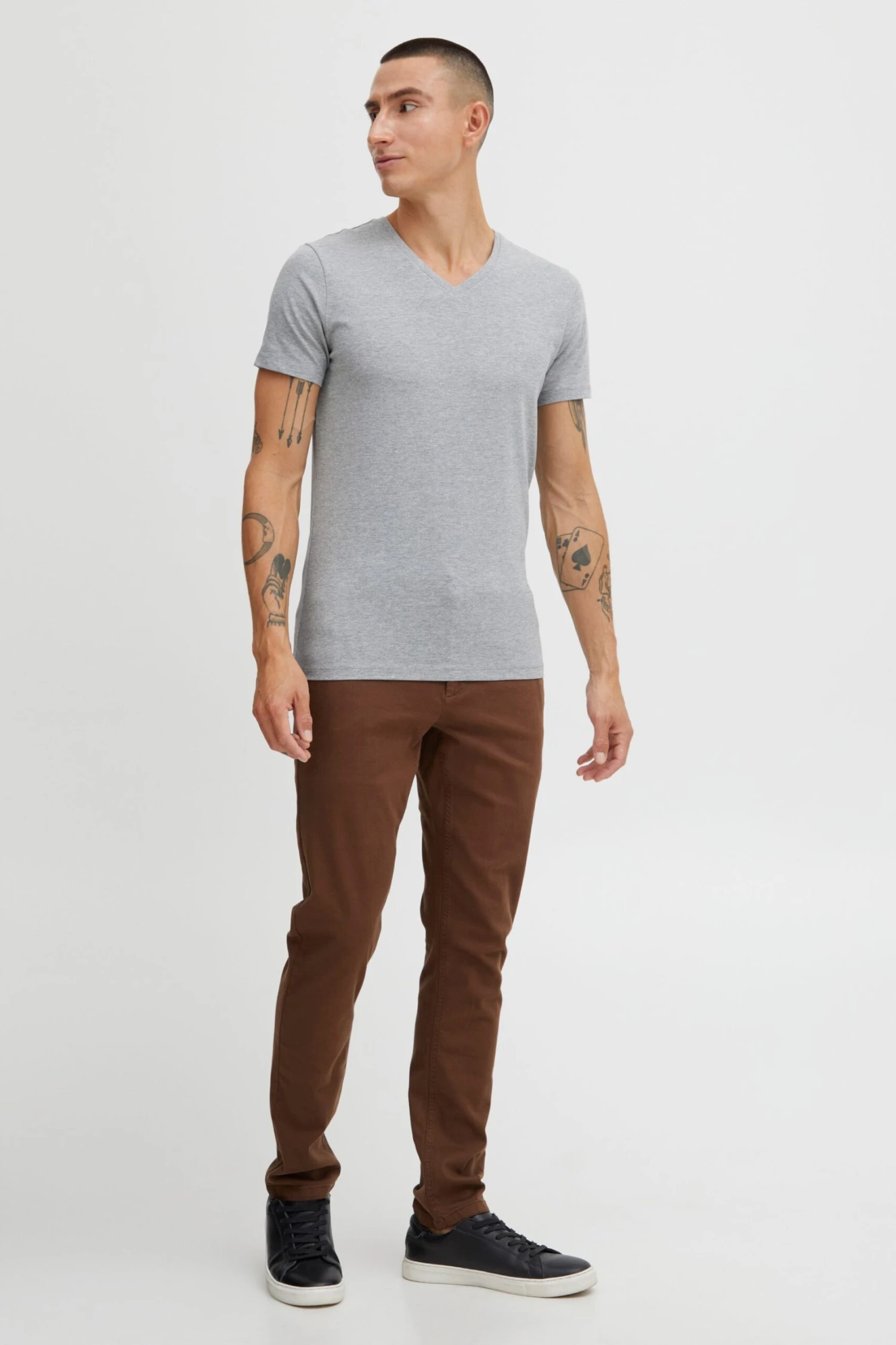 CASUAL FRIDAY Chinos Slimfit Chino Phil Heren Bruin 4 CASUAL FRIDAY Chinos Slimfit Chino Phil Heren Bruin - Afbeelding 4