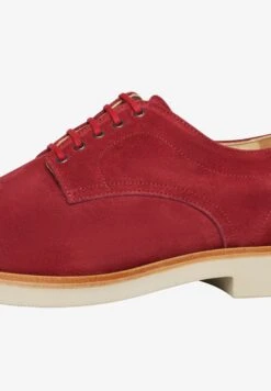 Nette Schoenen Veterschoen Ben PD Heren Rood -Herenkleding bfc91725ecf6acc97211ad1847828a30