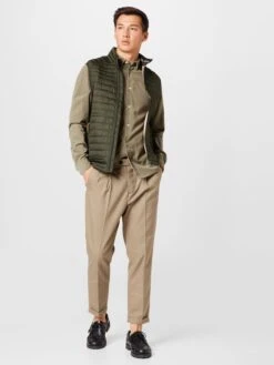 Jack & Jones Bodywarmers Bodywarmer KICK Heren Donkergroen -Herenkleding c06fa289add997d67184154d8b8f5a8d