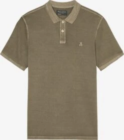 Marc O'Polo Polos Shirt Heren Kaki