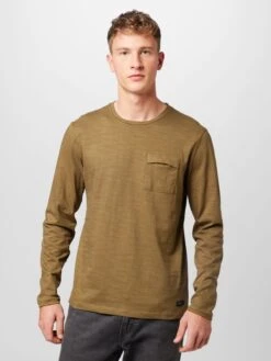 Blend Longsleeves Shirt Heren Olijfgroen -Herenkleding c13c565520bac434f4dcdaf8f7aabf0d