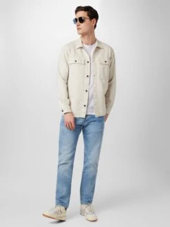 QS By S.Oliver Spijkerjassen Tussenjas Heren Lichtgrijs -Herenkleding c322e260011db5dca8925ee94e32db61