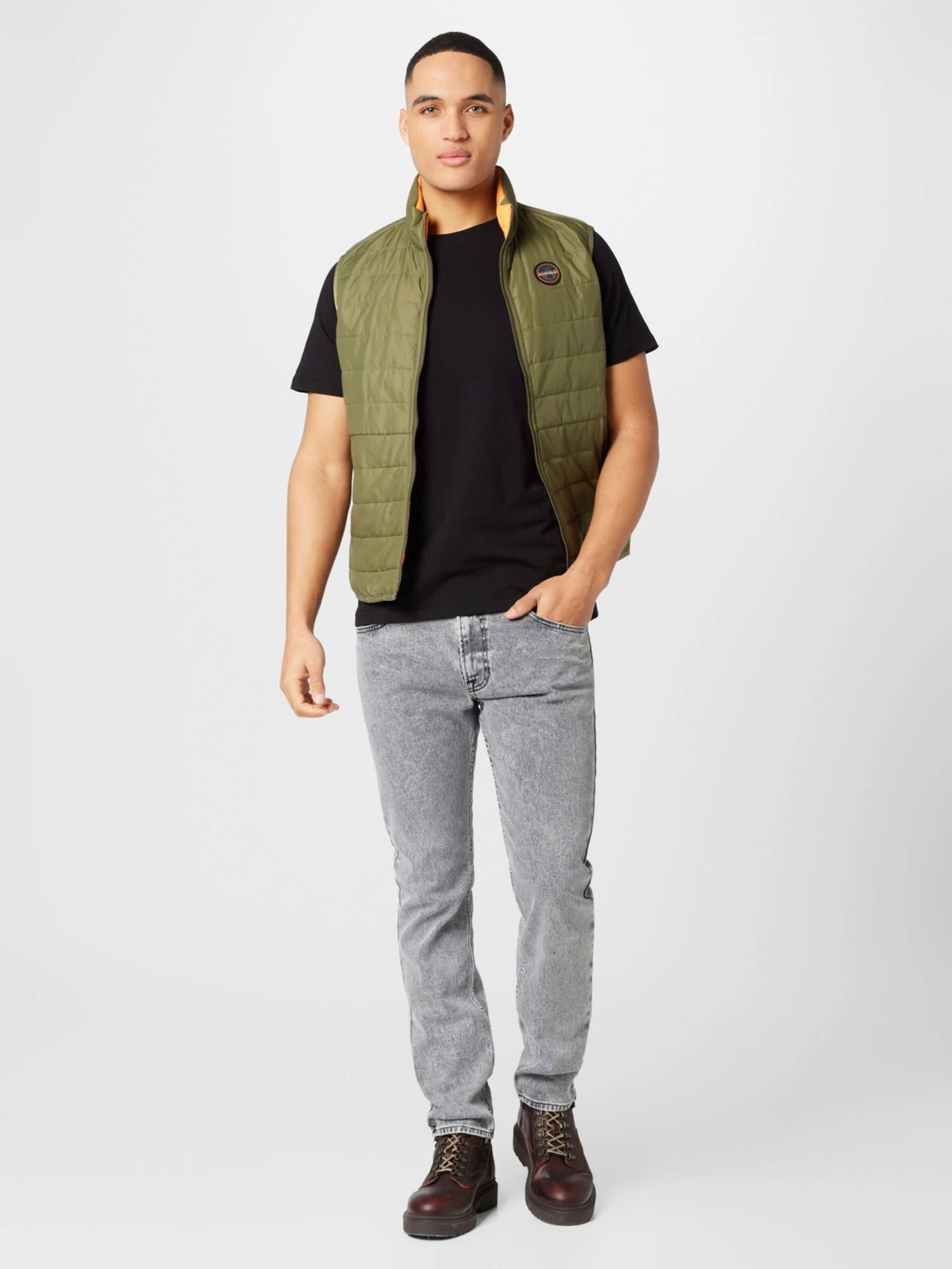 Napapijri Bodywarmers Bodywarmer ACALMAR Heren Olijfgroen 5 Napapijri Bodywarmers Bodywarmer ACALMAR Heren Olijfgroen - Afbeelding 5