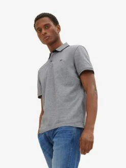 Tom Tailor Polos Shirt Heren Nachtblauw -Herenkleding c4b8ea1d0b67beb74fd3de86b7e99eec