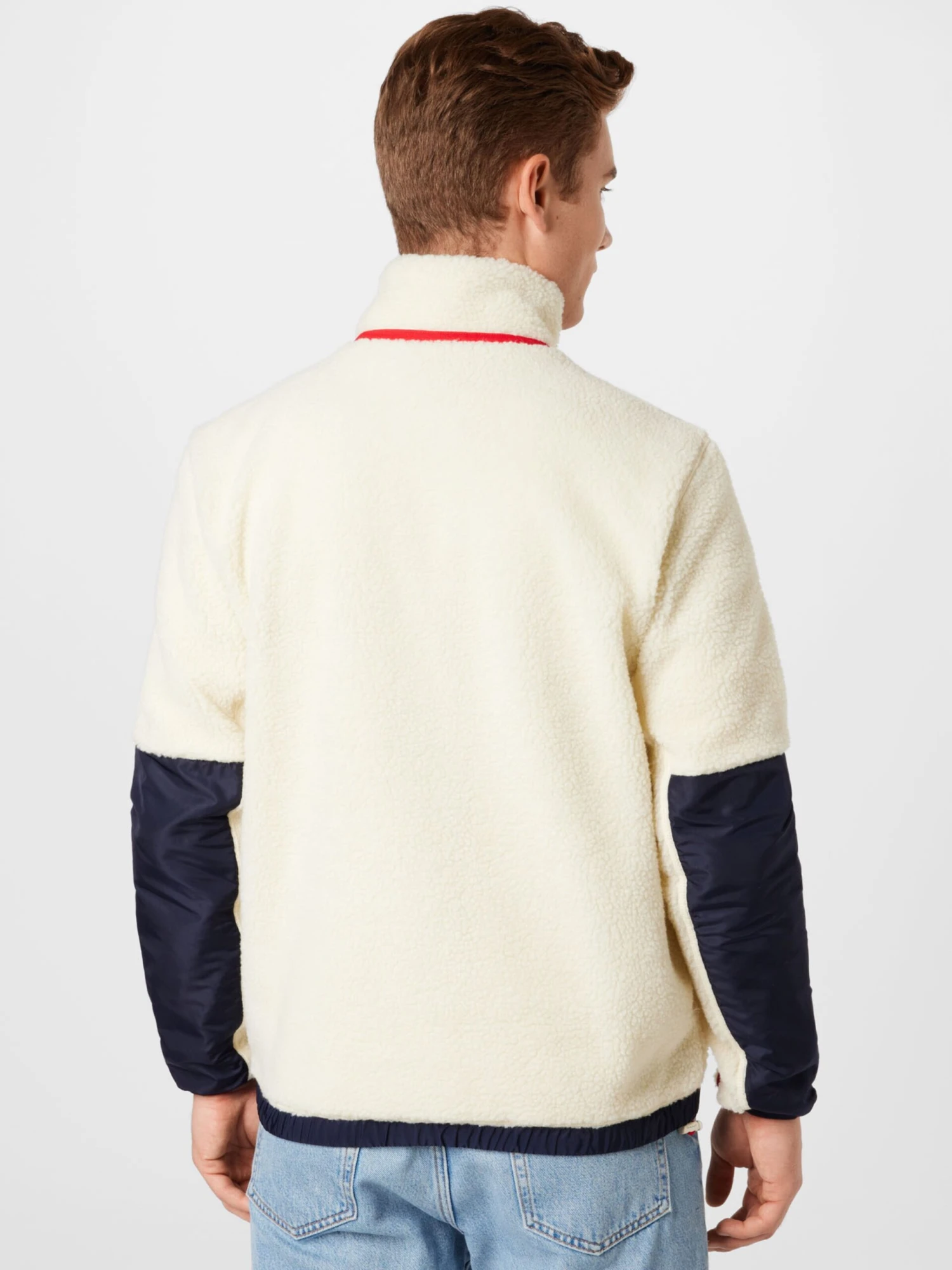 Gant Fleece Jassen Fleece Jas Heren Offwhite 4 Gant Fleece Jassen Fleece Jas Heren Offwhite - Afbeelding 4