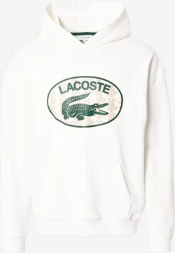 Lacoste Hoodies Sweatshirt Heren Wit