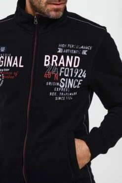 Sweatvesten Sweatvest LENNE Heren Zwart -Herenkleding c829aa03454af5a910b763287e06f58f