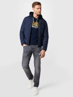 TOM TAILOR Denim Tussenjassen Tussenjas Heren Nachtblauw -Herenkleding c8486c3e2581079f0d16fae3da883db5