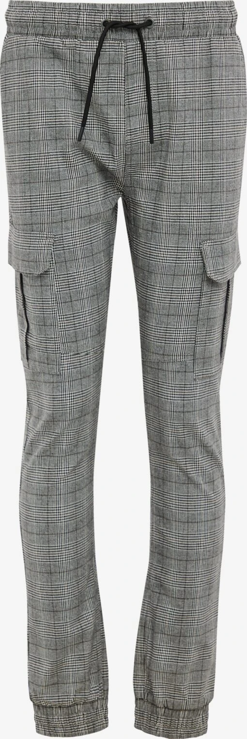 Threadbare Cargobroeken Tapered Cargobroek Heren Grijs
