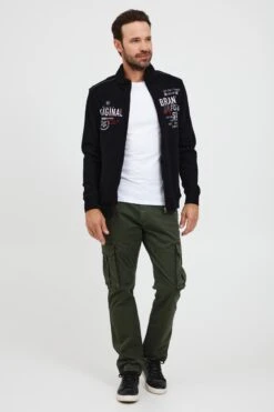 Sweatvesten Sweatvest LENNE Heren Zwart -Herenkleding cf6d864a2db457074fb94b13c02c45f5