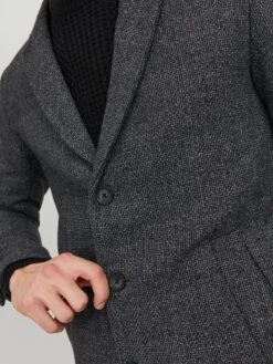 Jack & Jones Tussenmantels Tussenjas Morrison Heren Donkergrijs -Herenkleding cf82786561905029a9fb9838ce59f0dd