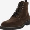 Hackett London Boots & Laarzen Veterboots Heren Chocoladebruin