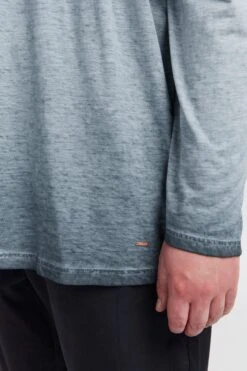 Solid Longsleeves Shirt Timur Heren Donkerblauw -Herenkleding d1e0299b17cfcfea2659025d2ebb03d8