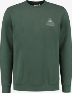 Shiwi Sweatshirts Sweatshirt Heren Donkergroen