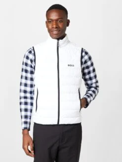 Boss Green Bodywarmers Bodywarmer Thor Heren Wit -Herenkleding d38a51c11b3d8229c23e3dca1eca407f