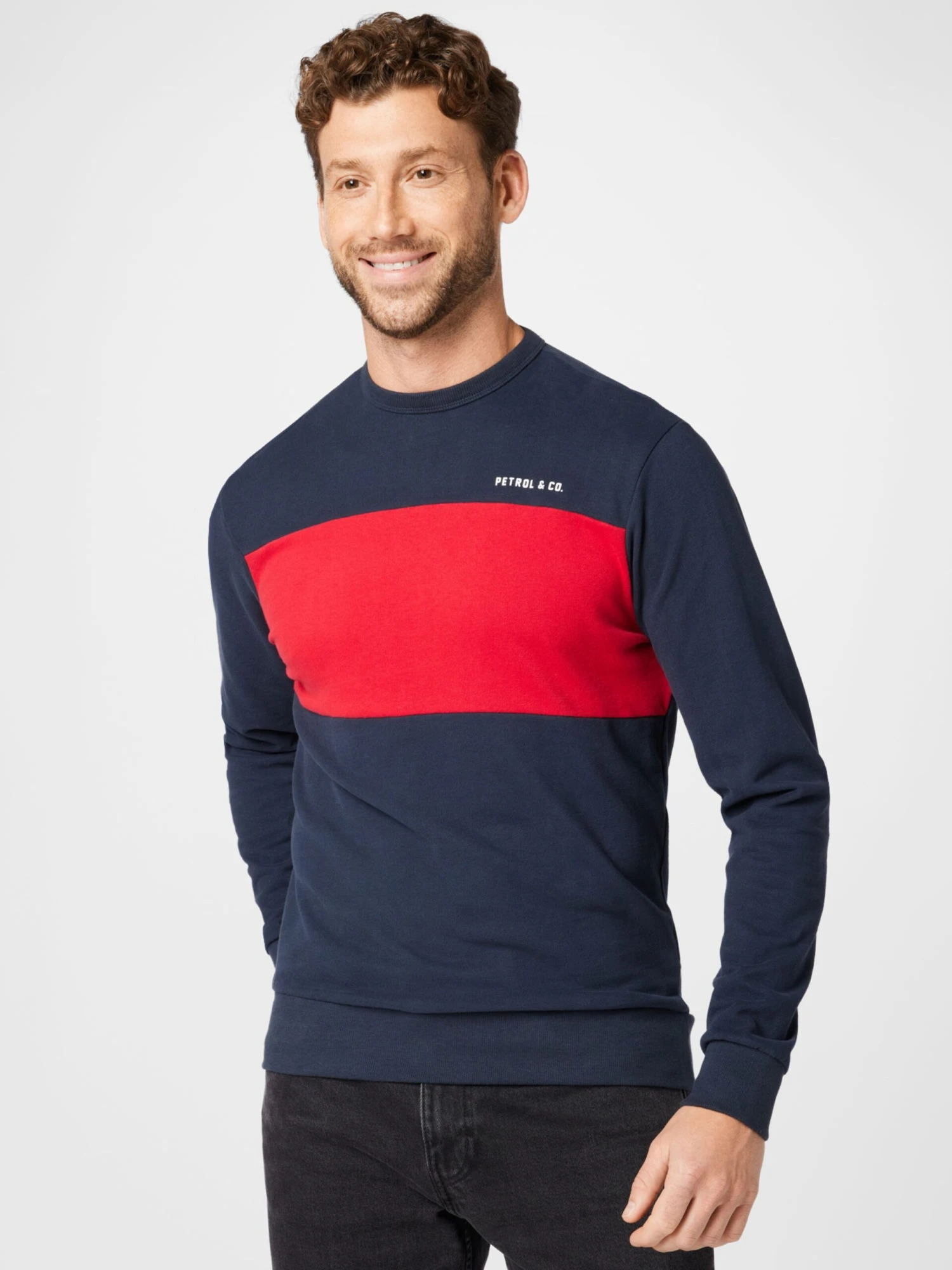 Petrol Industries Sweatshirts Sweatshirt Heren Navy 3 Petrol Industries Sweatshirts Sweatshirt Heren Navy - Afbeelding 3