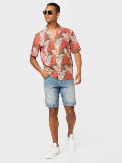 TOM TAILOR Denim Denim Shorts Regular Jeans Heren Blauw -Herenkleding d42d8053ece63ca576eb0f5f8393a1f4