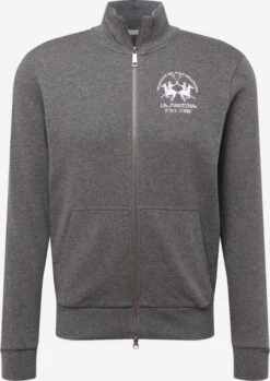 La Martina Sweatvesten Sweatvest Heren Donkergrijs