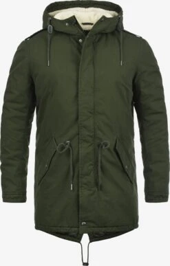 Solid Parkas Winterparka Darnell Heren Donkergroen