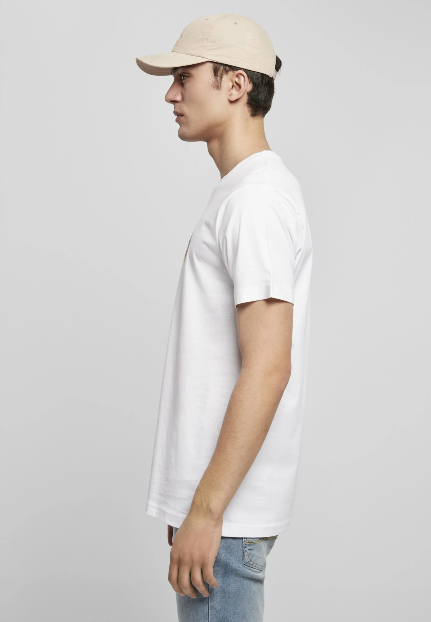 T-shirts Shirt Ufo Pizza Heren Wit 4 T-shirts Shirt Ufo Pizza Heren Wit - Afbeelding 4