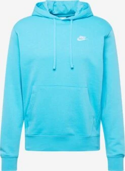 Nike Sportswear Hoodies Regular Fit Sweatshirt Heren Hemelsblauw