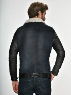 Maze Leren Jassen Tussenjas Guanare Heren Nachtblauw -Herenkleding db23e52db767c208c1306e958f872009