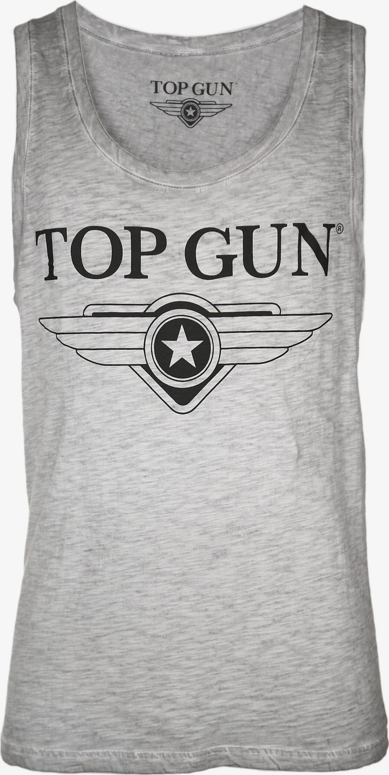 Top Gun Tanktops Shirt Truck Heren Grijs 1 Top Gun Tanktops Shirt Truck Heren Grijs