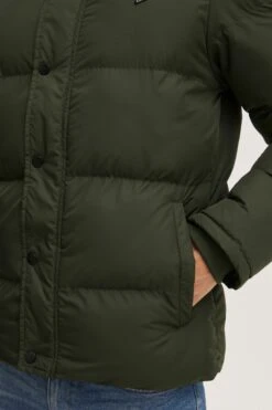 Blend Winterjassen Winterjas Heren Groen -Herenkleding dc016b465feb6534cb68ac02780d8bb3