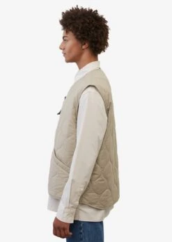 Marc O'Polo Bodywarmers Bodywarmer Heren Beige -Herenkleding dddfcc910f36a21866aa387f0ae5d4de