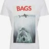 T-shirts Regular Fit Shirt Bass Heren Wit