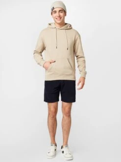 Blend Hoodies Sweatshirt Naftali Heren Lichtbeige -Herenkleding dea8f58bf194f17d961f6590019cbc83