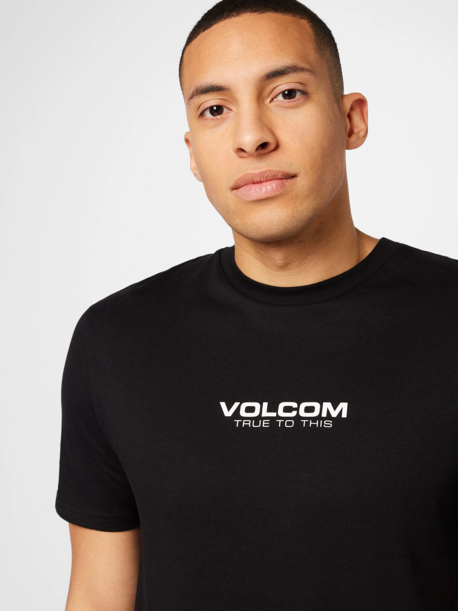 Volcom T-shirts Shirt New Euro Heren Zwart 2 Volcom T-shirts Shirt New Euro Heren Zwart - Afbeelding 2