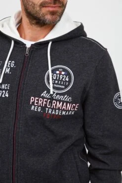 Sweatvesten Sweatvest THURE Heren Grijs -Herenkleding e2eb74b67e63543aafd161b03d1383c7