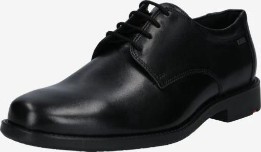 Lloyd Nette Schoenen Veterschoen Velo Heren Zwart